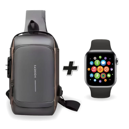 ¡DUO! Smartwatch T500-T55 + Bolso Antirrobo
